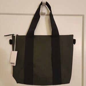 Rains Tote Bag Micro NWT (Green)